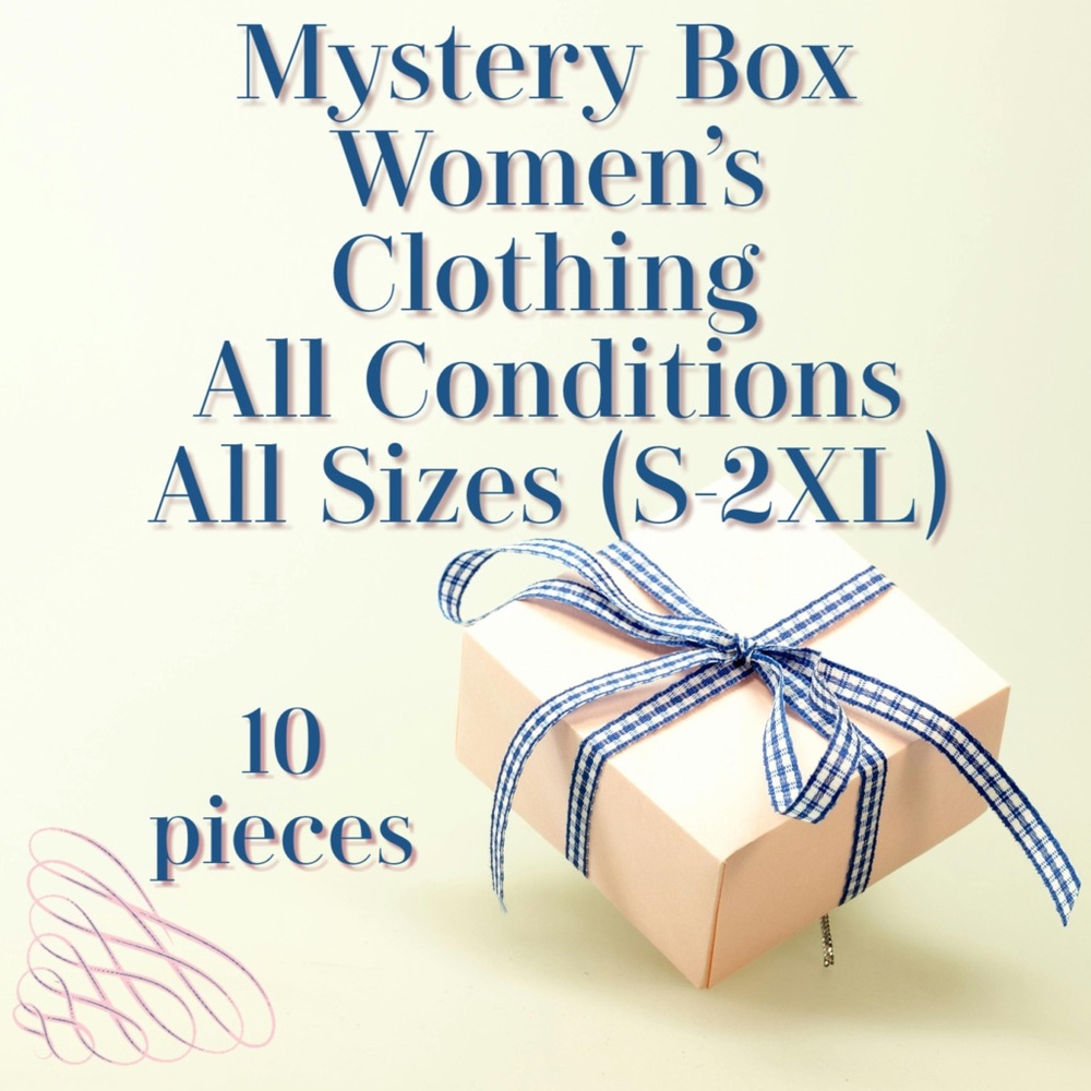 Mystery Box: Women’s Clothing, Assorted Sizes & Conditions